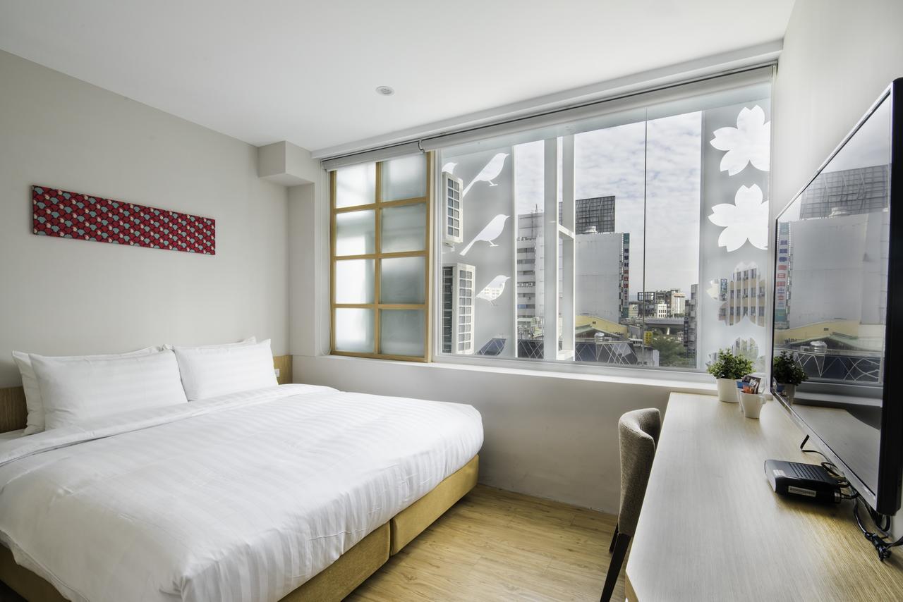 Shin Sei Bashi Hotel Taichung Exterior foto